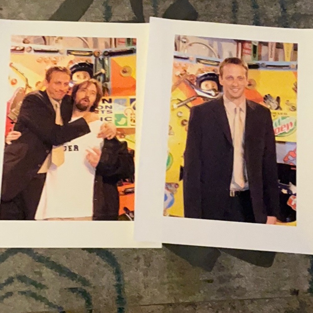 Vtg -TONY HAWK! Photos original.